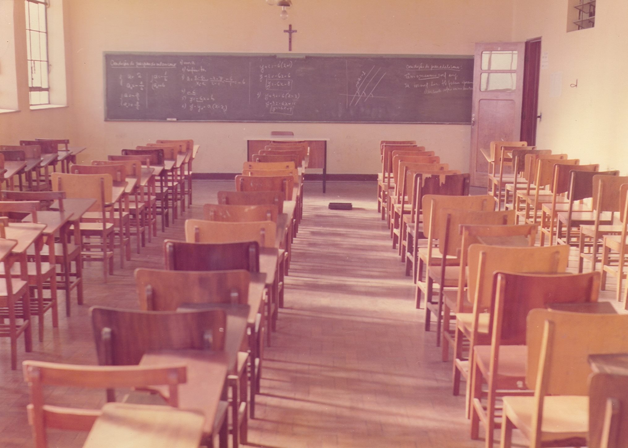 Antiga sala de aula da UNIFAE